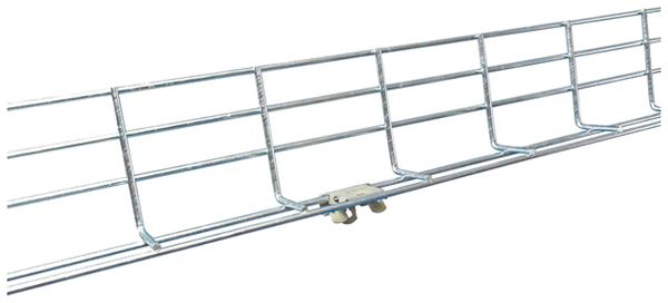 L-Gitterkanal mit Klammer Caddy H=110mm L=1.5m Flansch 14…20mm