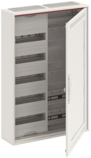 Distributore AP ABB CA 25VMW, 2-parte 5 file 60UM + media, porta-WiFi ventilata