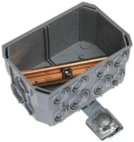 UP-Abzweigdose Woertz ohne Deckel grau