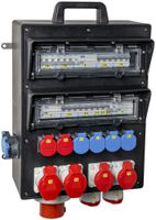 Stromverteiler DEM DB41395 125A 9×LS 1×FI 6×T23 2×T25 2×16A 4×32A