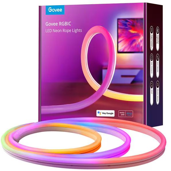 Govee LED Band Neon, Weiss, 3m, RGBIC, Matter