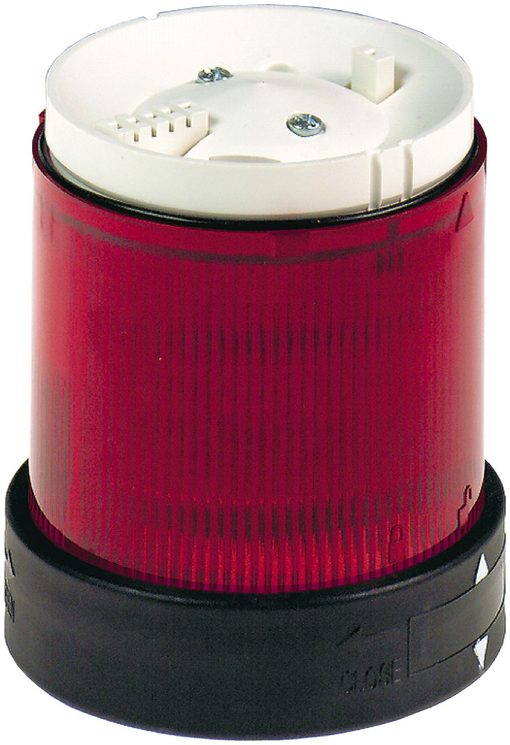 Élément lumineux avec LED 24V rouge