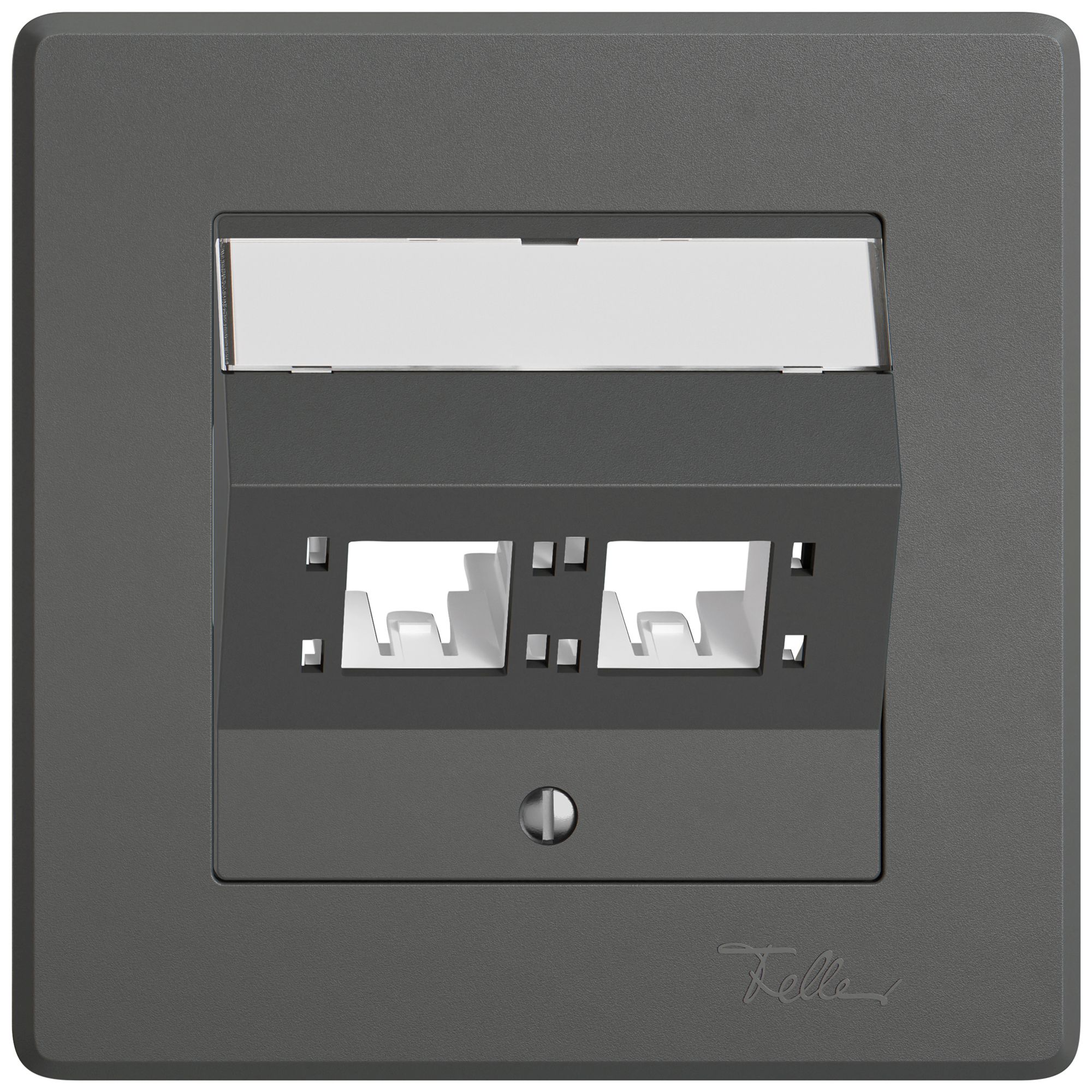 UP-Montageset EDIZIO.liv SNAPFIX® für freenet Kat.6A Adapter 2× dgu