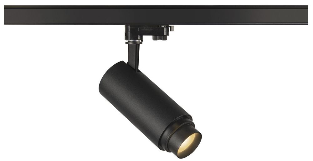Projecteur LED SLV NUMINOS ZOOM M PHASE 20W 1650lm 2700K 15…60° 3-ph.noir