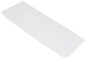 Frontblende ROLINE 480×175mm Stahl grau