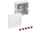 Boîte de dérivation AP Spelsberg Abox 040-4²/w 102×102×57mm IP66 bc