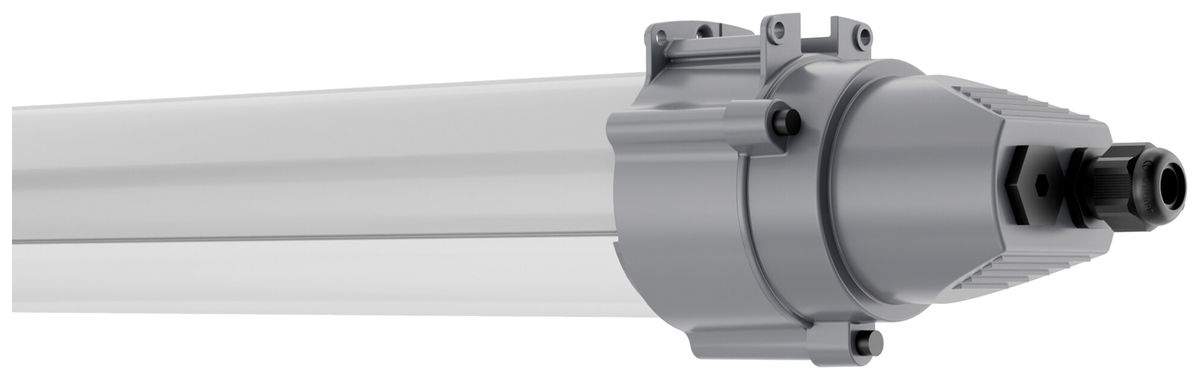 LED-Feuchtraumleuchte LEDVANCE DP MAX 38W 6000lm 840 IP66 1730mm grau