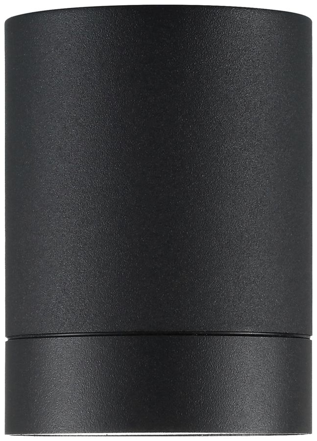 Applique LED Sylvania SylDeco Round GU10 1×35W IP54 Ø76×100mm noir