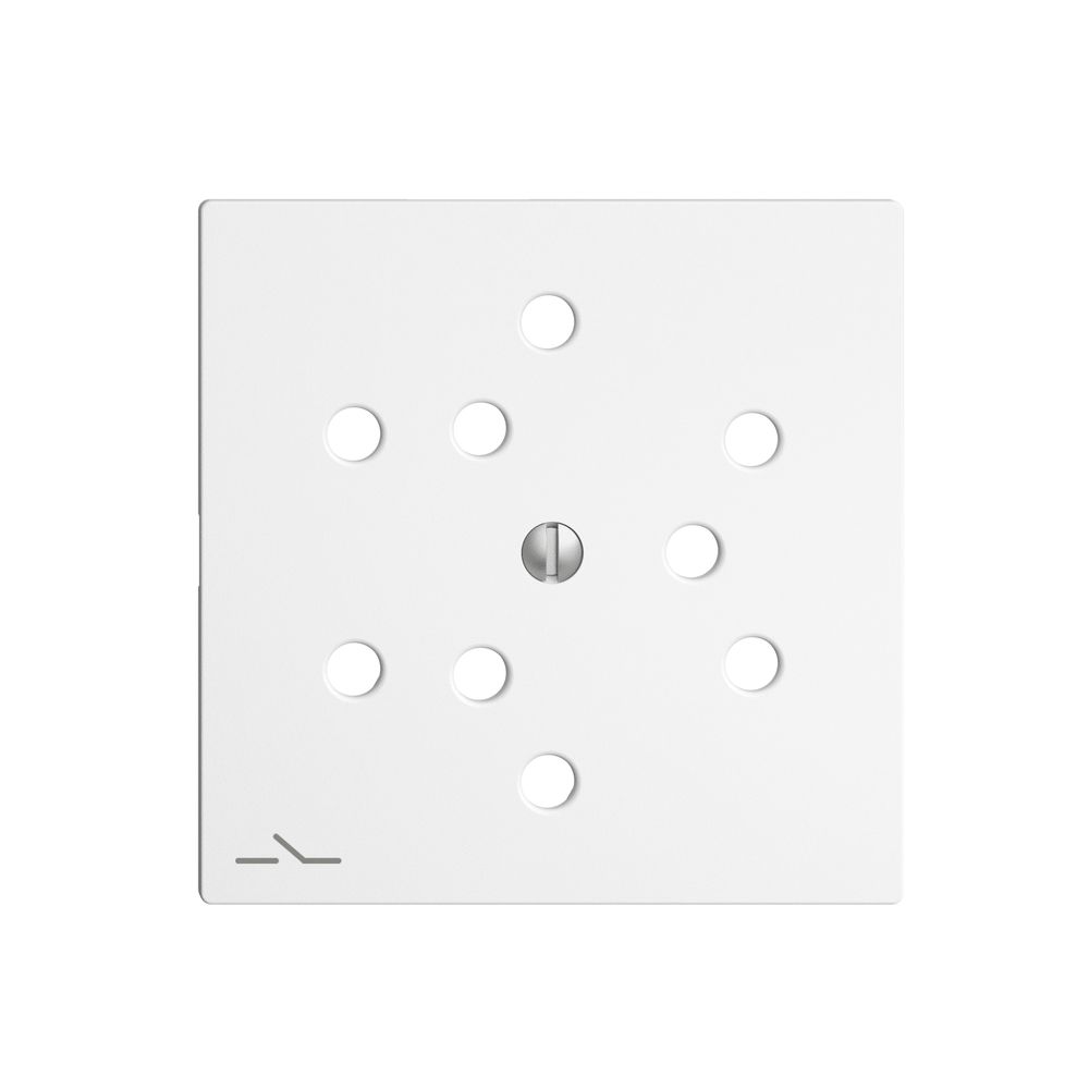 Plaque frontale 3×T12,S blanc EDIZIOdue