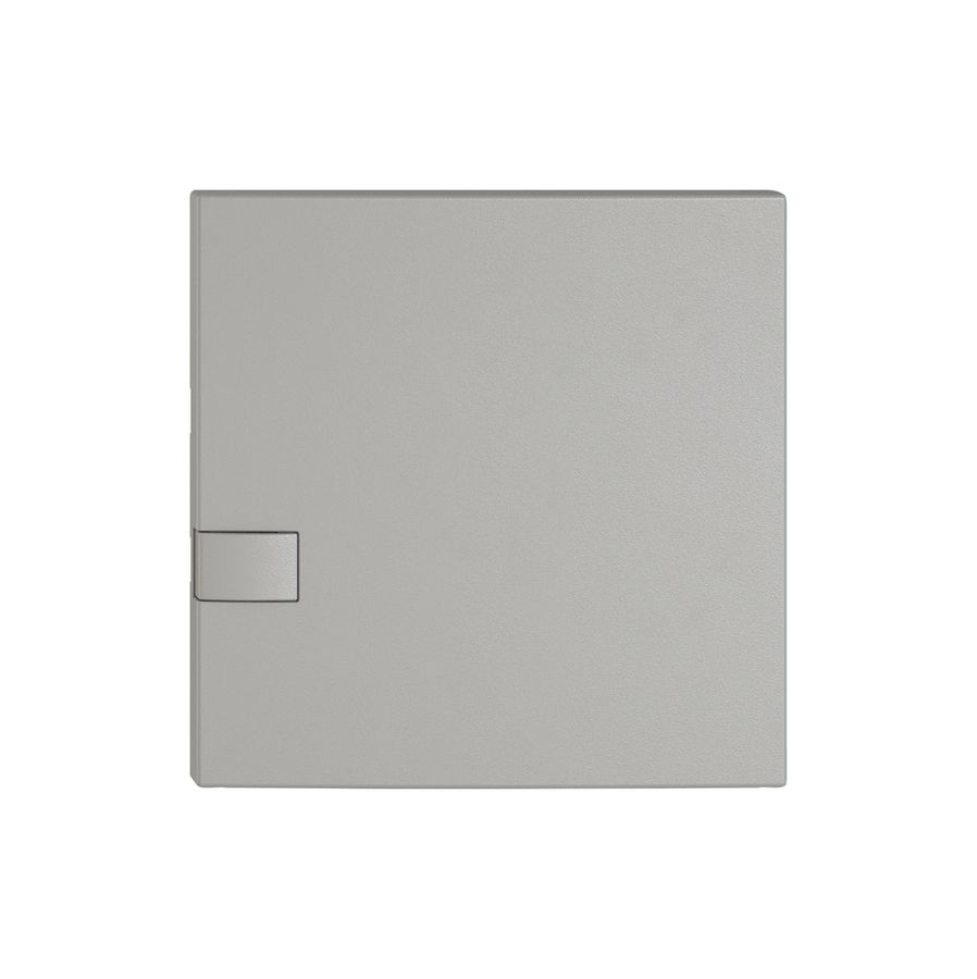 Poussoir 1/1 EDIZIO.liv SNAPFIX® p.KNX&UNI s.LED comm.à 1 touche grc