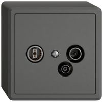 AP-Antennendose TV-R-Daten EDIZIO.liv SNAPFIX® 4dB dgu