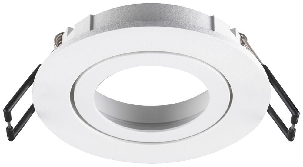 Cadre d'encastrement SLV NEW TRIA 68 aluminium Ø82×26mm blanc