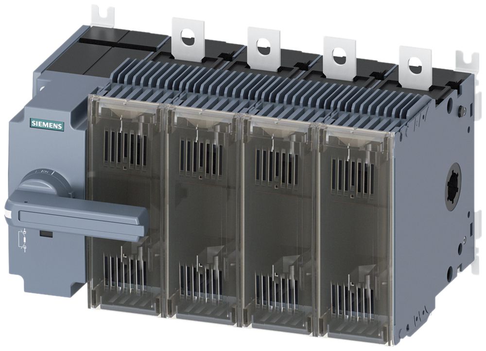 Interrupteur de charge Siemens SENTRON 3KF3 t.3 DIN-0/1 250A 4p complet G cp