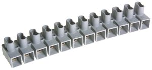 Klemmenleiste Woertz EEx 12P 0.75…1.5mm² 17.5A grau