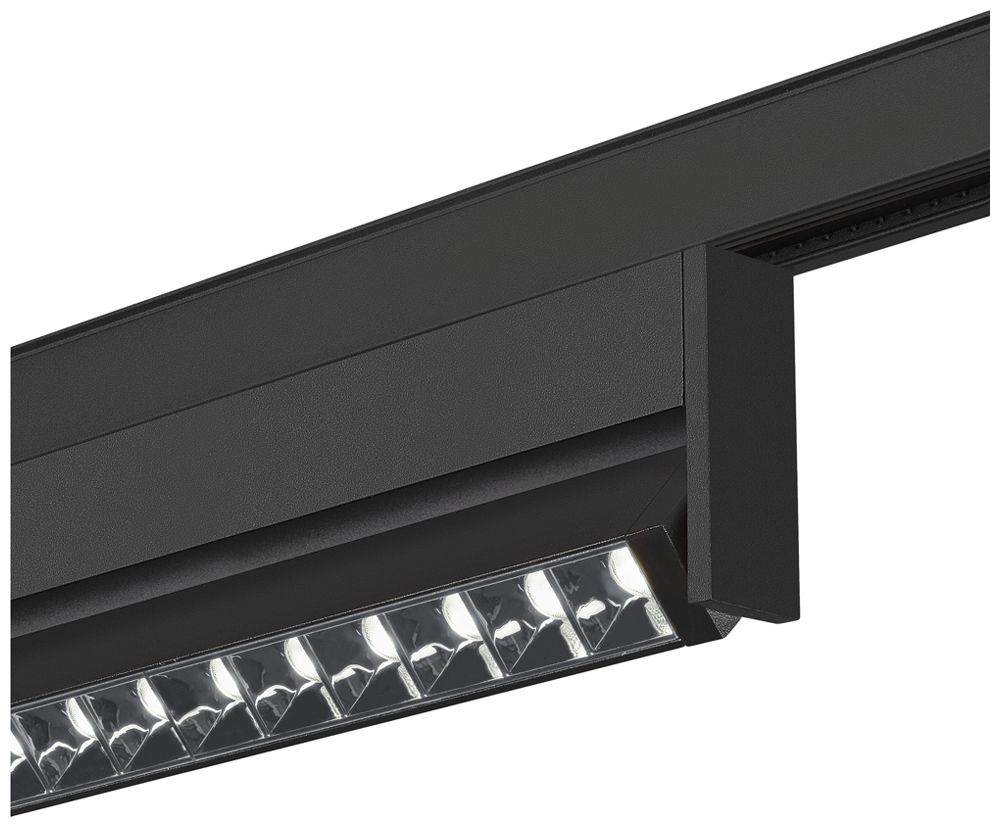 Spot LED SLV IN-LINE 24 7.3W 650lm 940 35° DALI 48V AD 240×22mm noir