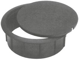 Blinddeckel Woertz rund DAK Ø102mm, schwarz