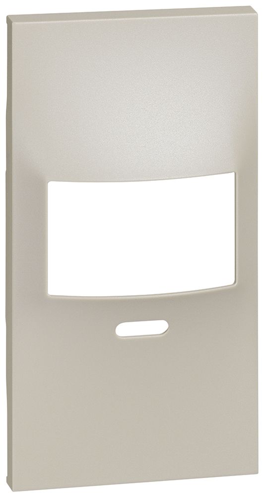 Abdeckung Living Now 2 Module für Bewegungsmelder mit Schiebschalter sand