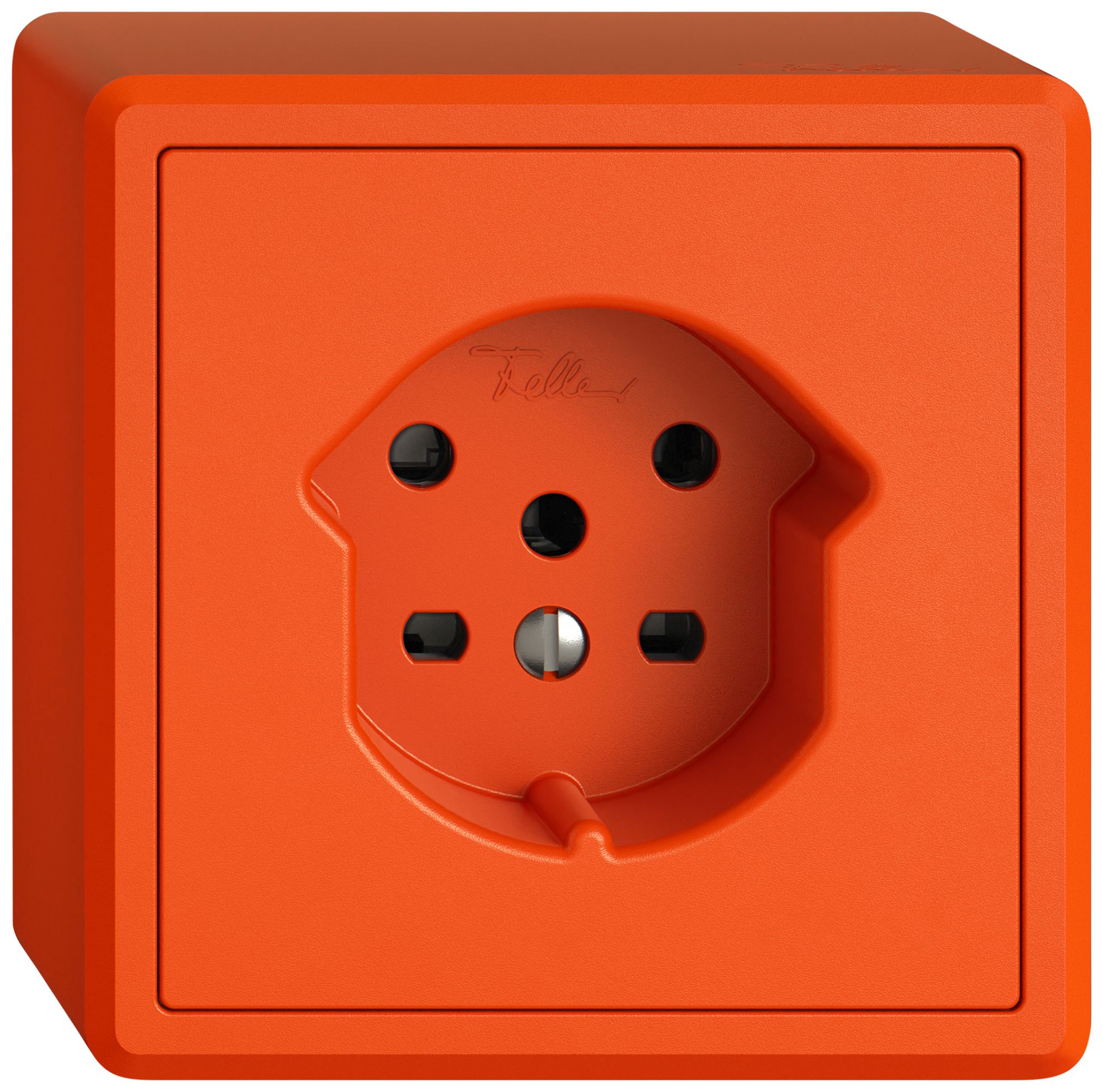 AP-Steckdose EDIZIO.liv SNAPFIX® 1×T15 or