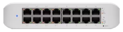 Ubiquiti UniFi PoE+ 16 Port Switch 8xPoE+, 45W Budget