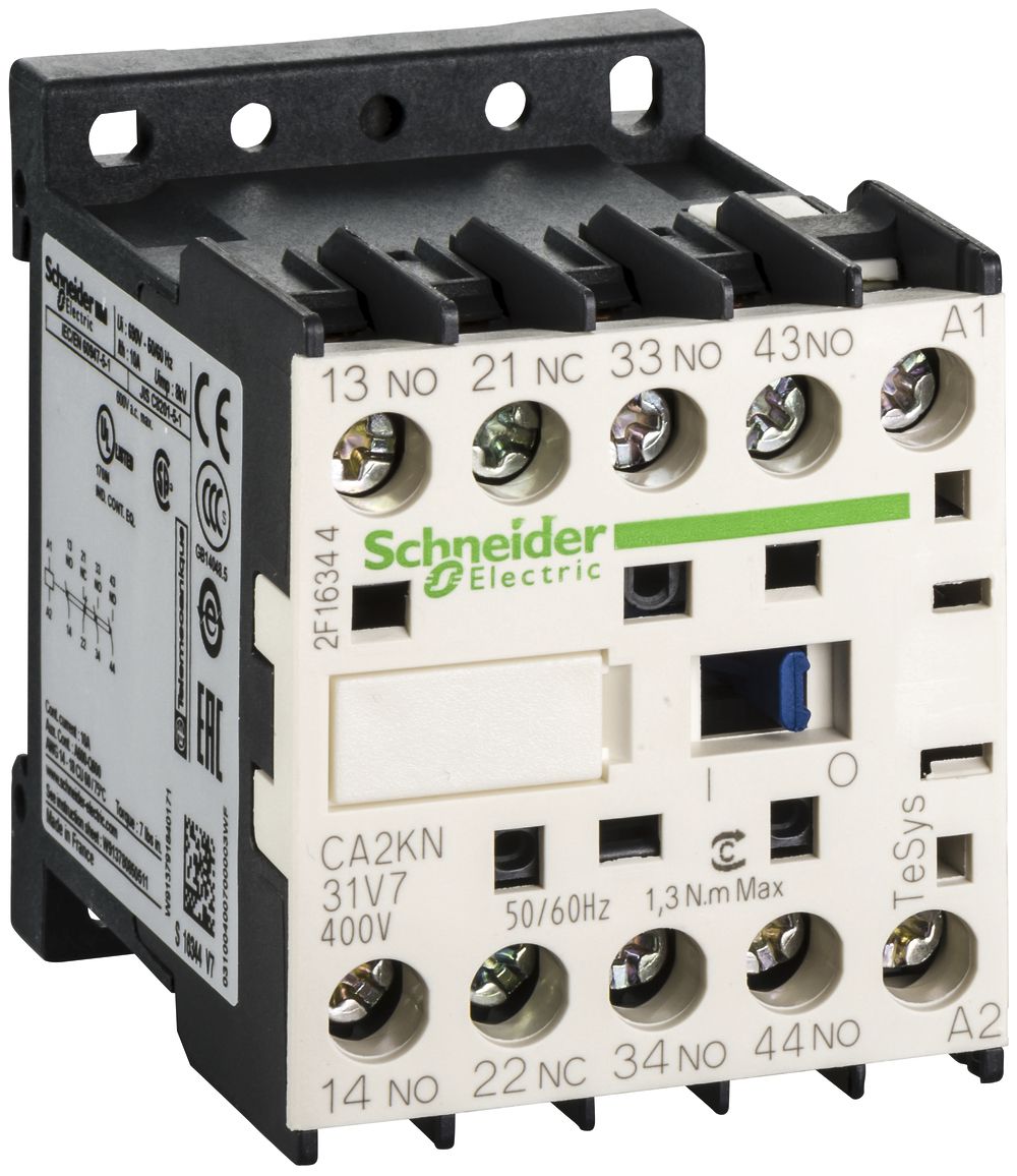 Contattore ausil. Schneider Electric CA2-KN31 V7 3Ch+1R