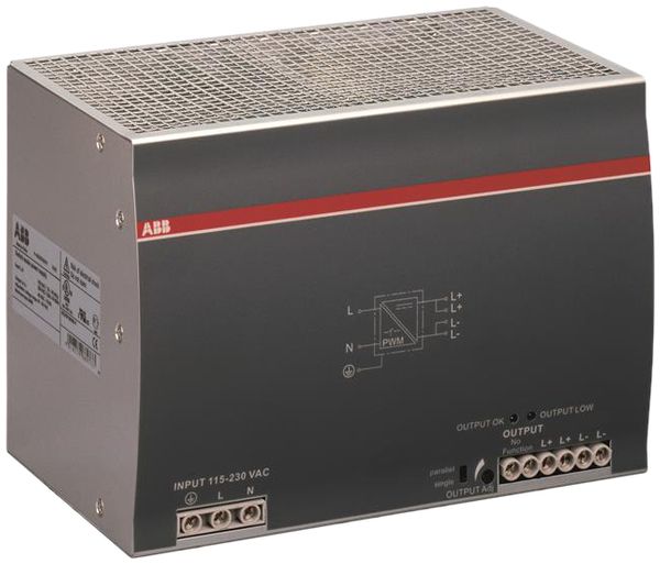 Schaltnetzteil ABB CP-E 48/10.0, IN:115/230VAC, OUT:48VDC/10A