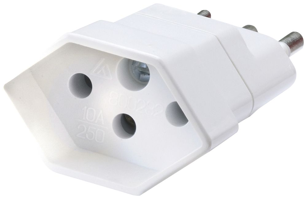 Fiche d'adaptation Brennenstuhl 3L 10A 230VAC T13/T L (IT) blanc