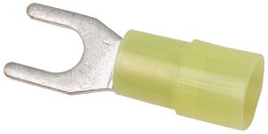 Gabelkabelschuh Mischke IG M4 4…6mm² Cu-verzinnt isoliert gelb
