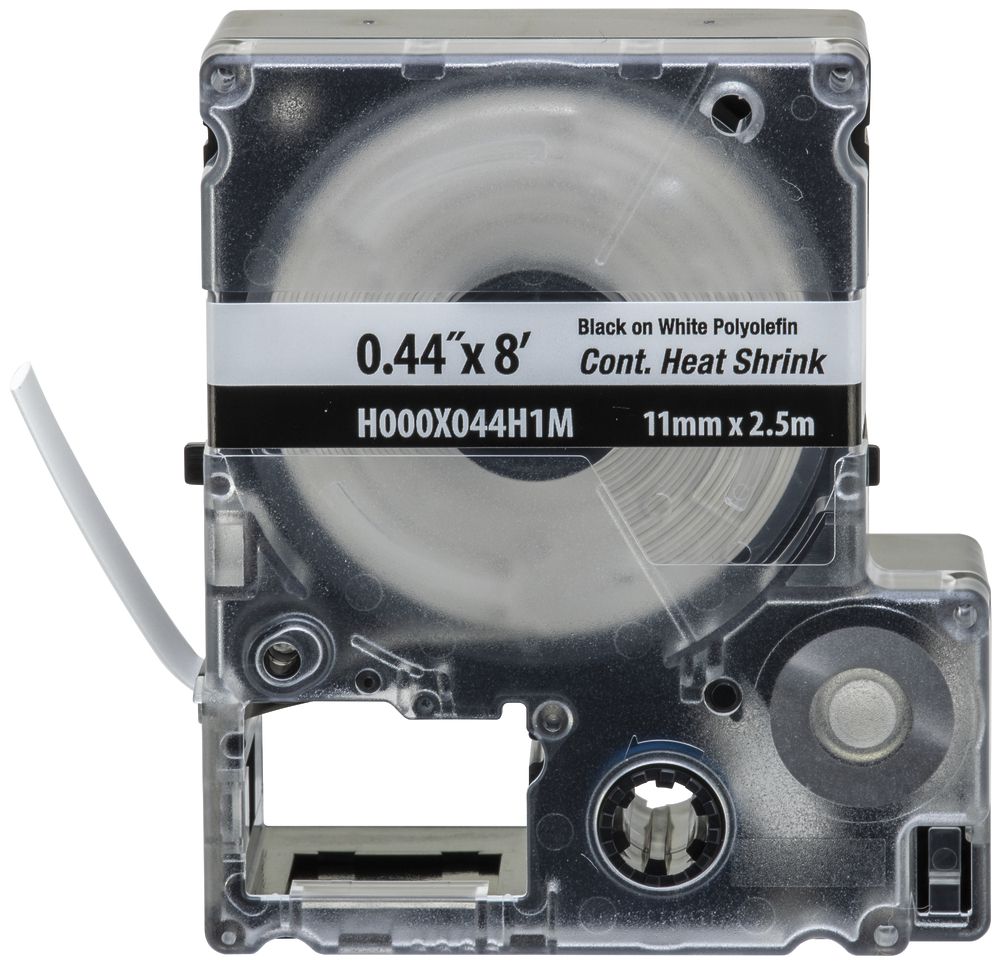 Cassetta di etichette termoretrattili continua Panduit MP, 6.4mm×2.4m, bianco