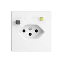 UP-Steckdose EDIZIOdue T13 FI 30mA F, weiss