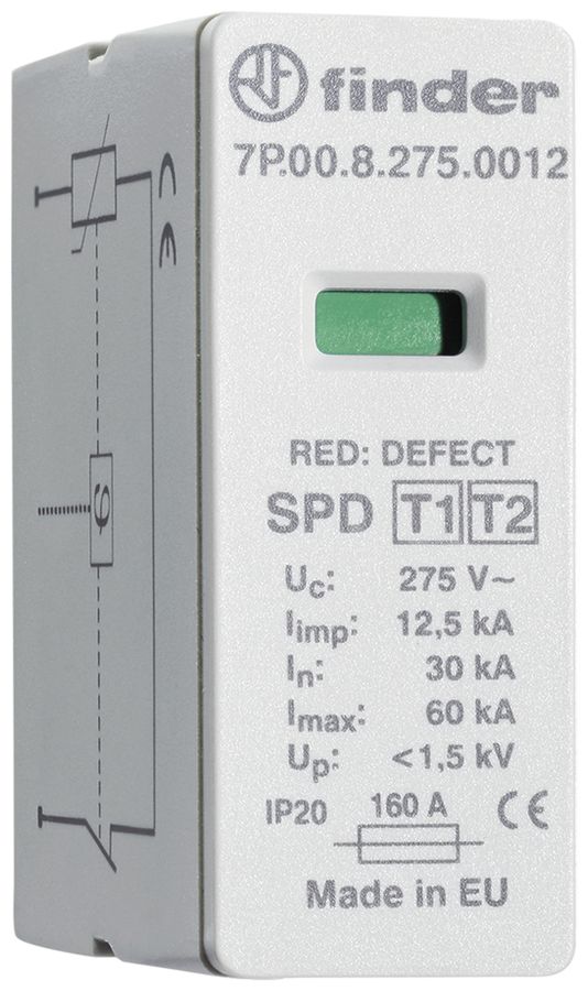 Insert pour parasurtension FINDER 7P.00 275VAC