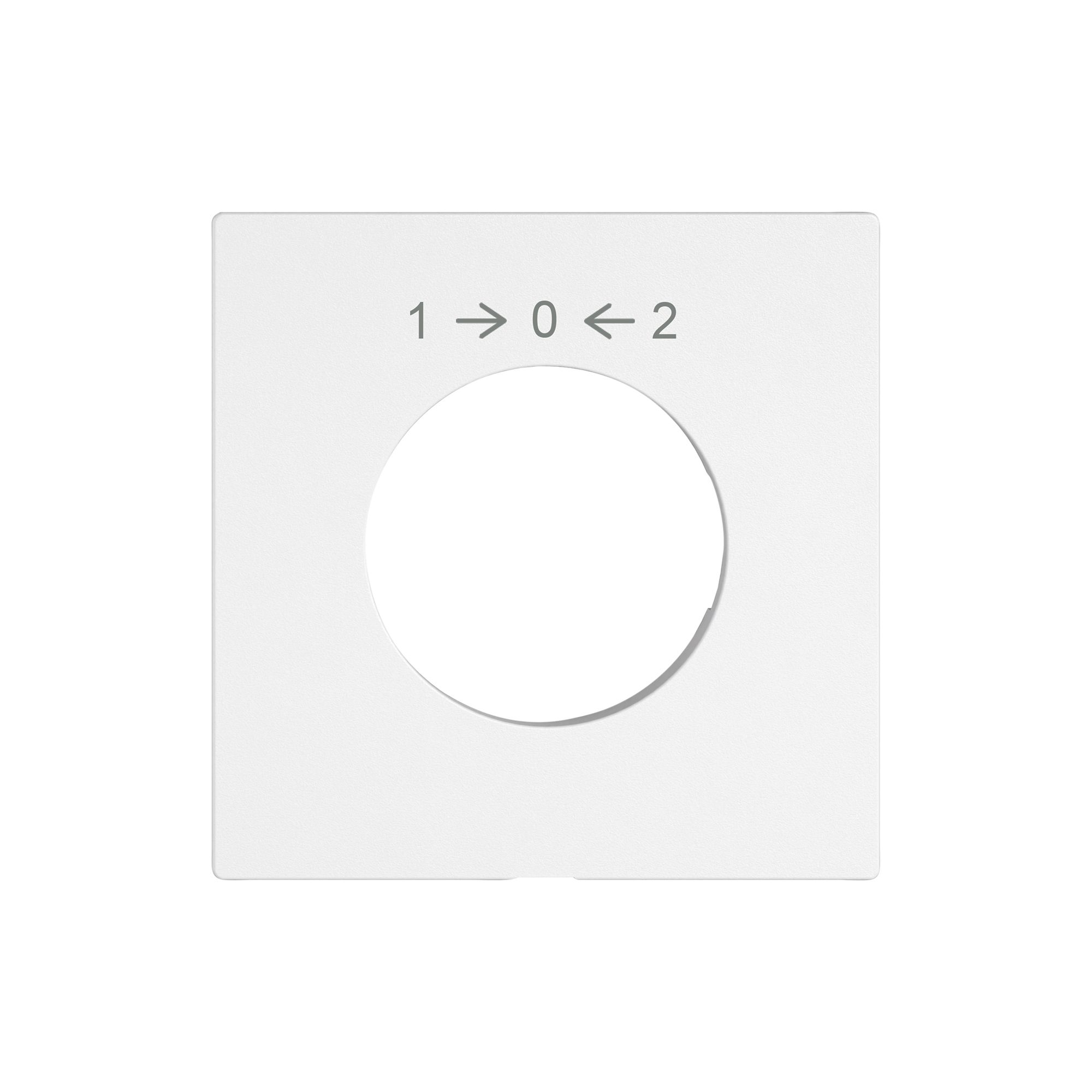 Montageset EDIZIO.liv SNAPFIX® f.Schwenktaster m.Schloss 1 → 0 ← 2 ws