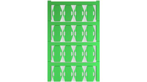 Weidmüller SFX/VT SFX, senza stampa, per diametro 7…40 mm, 24…40×9…15 mm