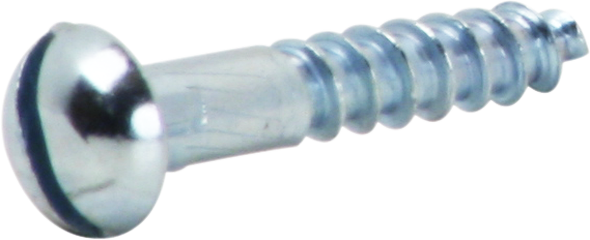 Vis à bois tête mi-ronde 3.5×20mm zinguée