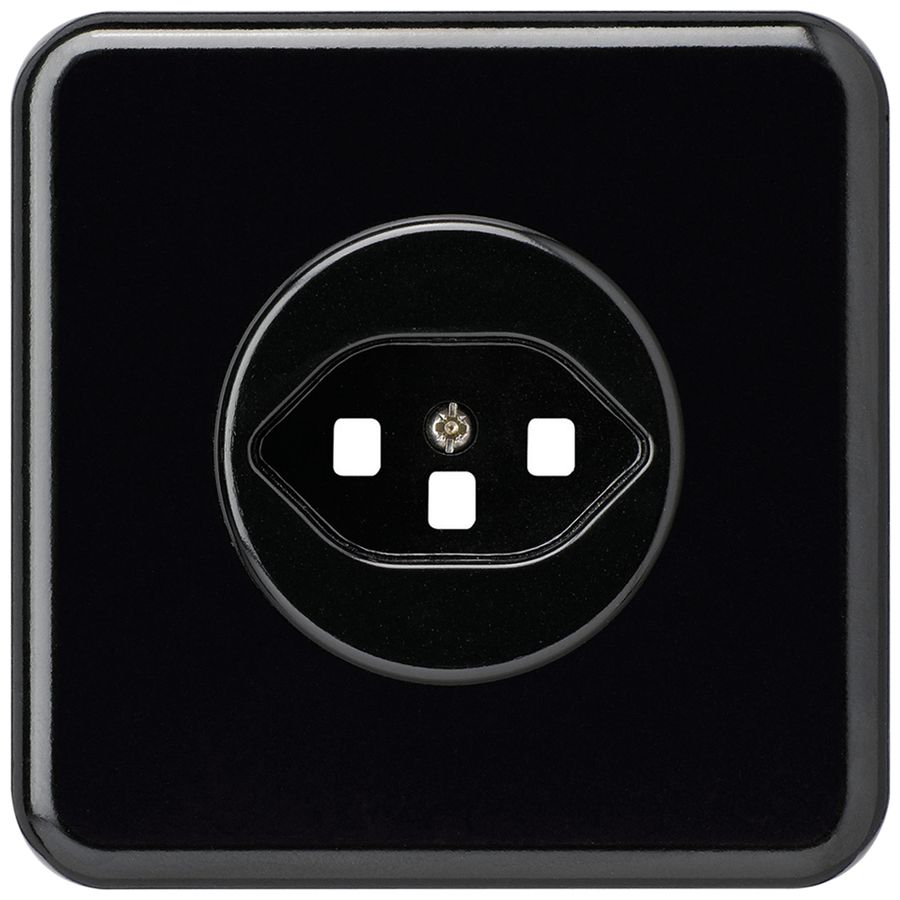 UP-Frontset basico Typ 23 86×86mm schwarz