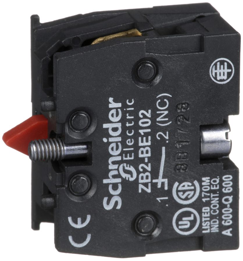 Élément de contact Schneider Electric 1O sans embase de fixation