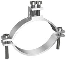 Bride de mise à terre AGRO 2 1/2…3" (75.2…87.9 mm), 1×4…50mm²/Ø8mm