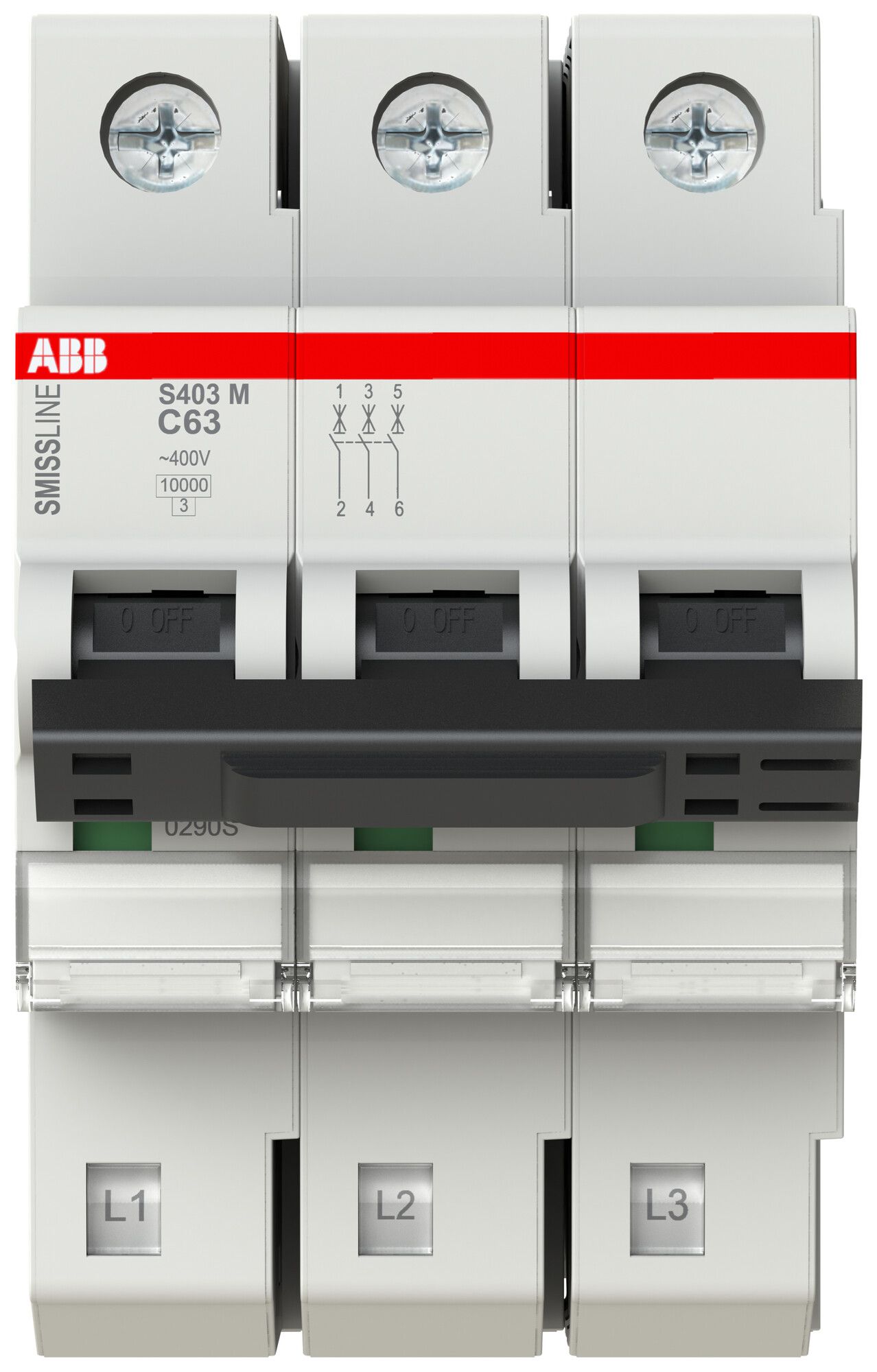Disgiuntore SMISSLINE TP S 3×63A C 10kA