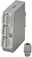 Coffret d'épissure AMD Phoenix Contact FDX 20, pour 12× LC-Duplex (OM2), complet
