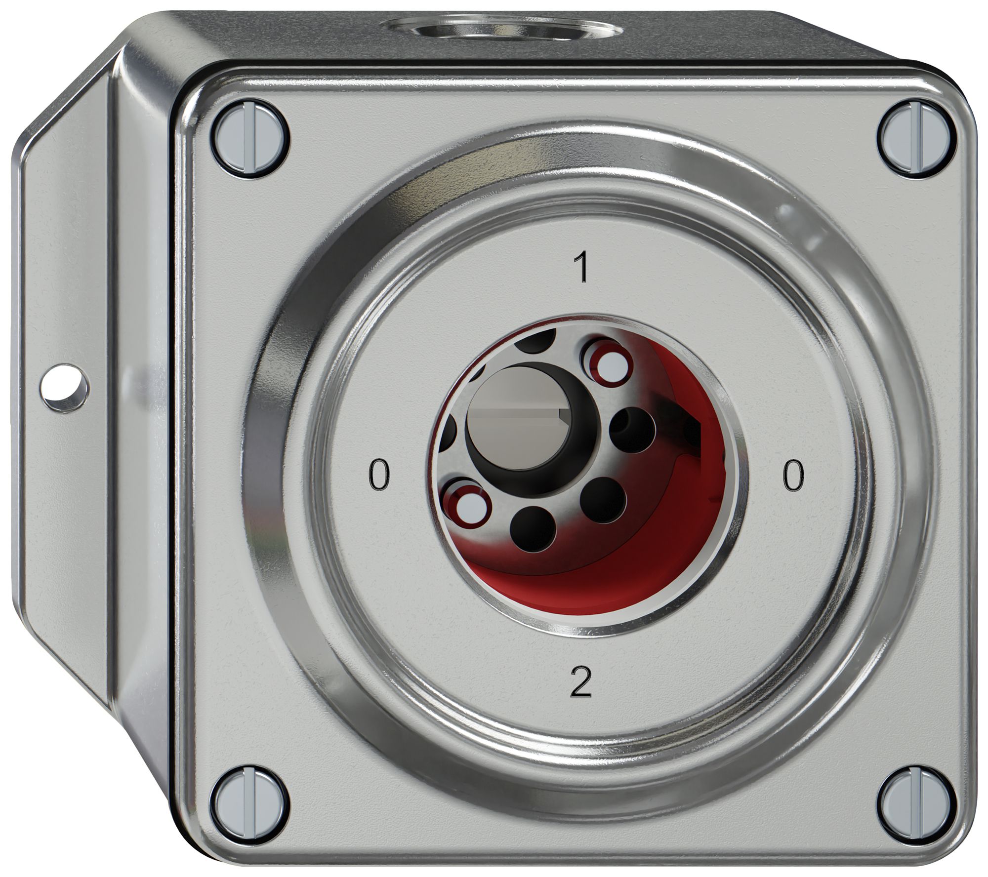 Interruttore a chiave AP ELEMENT SNAPFIX® 2/1L 16A 400V 0-1-0-2 all