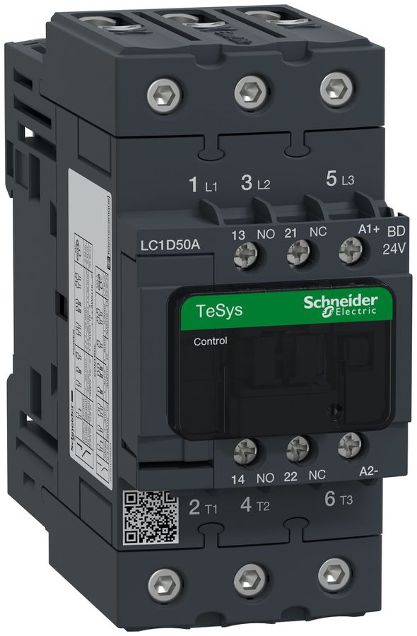Contattore Schneider Electric LC1d50Abd 24VDC