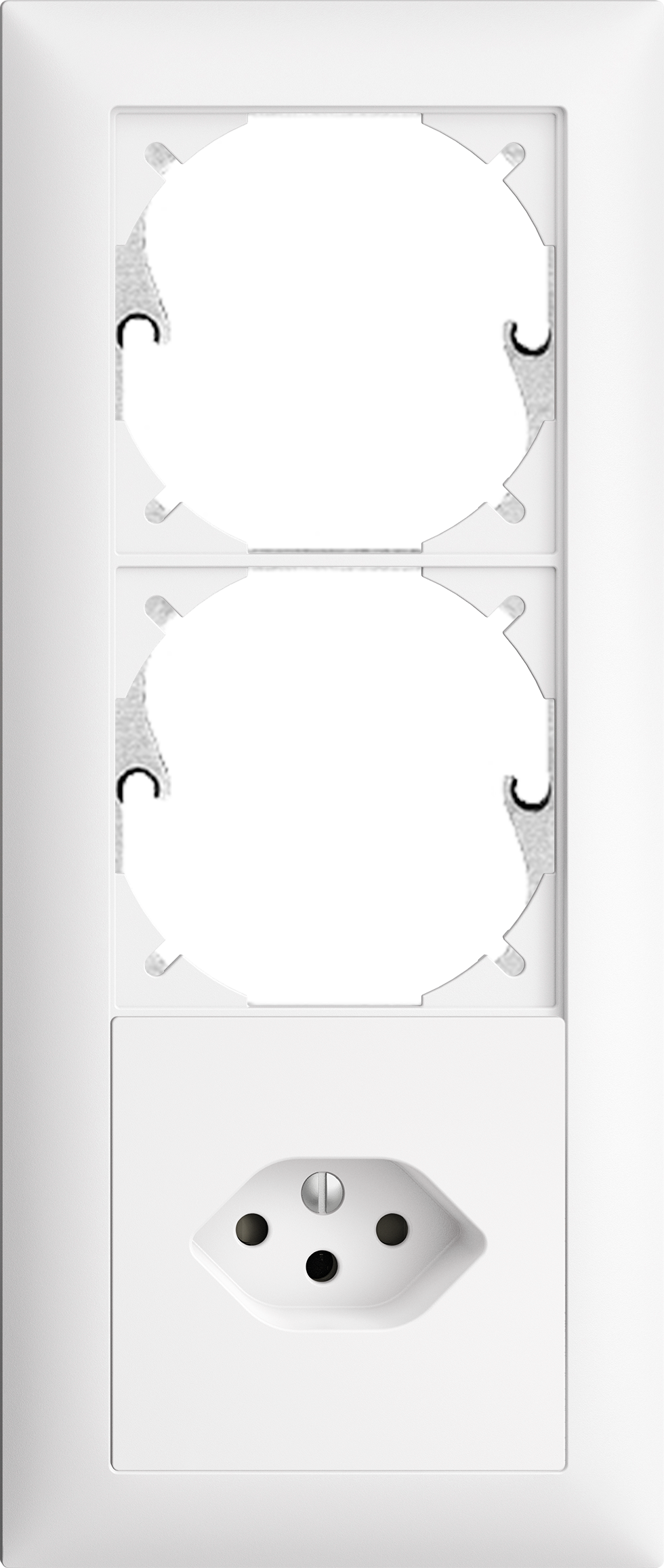 UP-Kombination EDUE 3×1, Leer + leer+ T13 ws