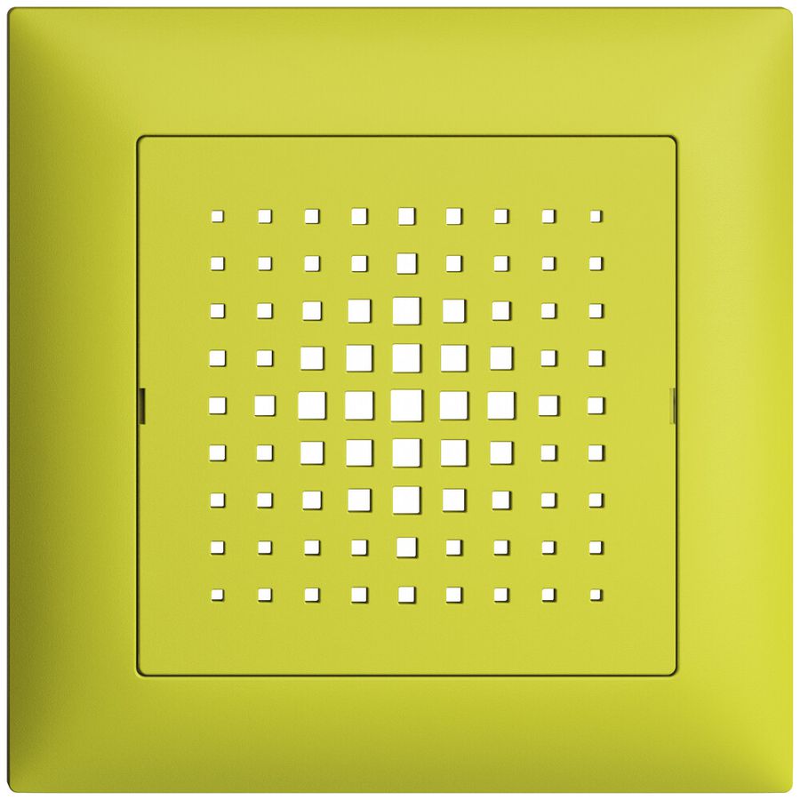 Kit frontal ENC EDIZIOdue lemon 88×88mm pour carillon 3070