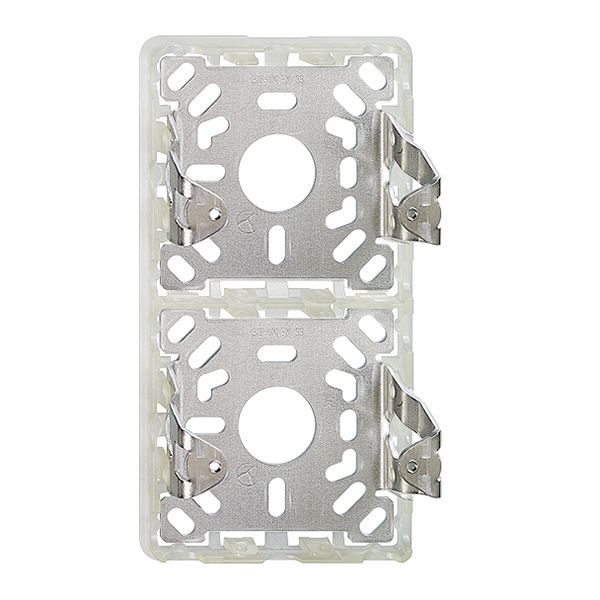 Plaque de base AP I-I 2×39mm EDIZIOdue universel