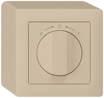 AP-Schwenktaster 1->0<-2 beige kallysto mit Drehgriff