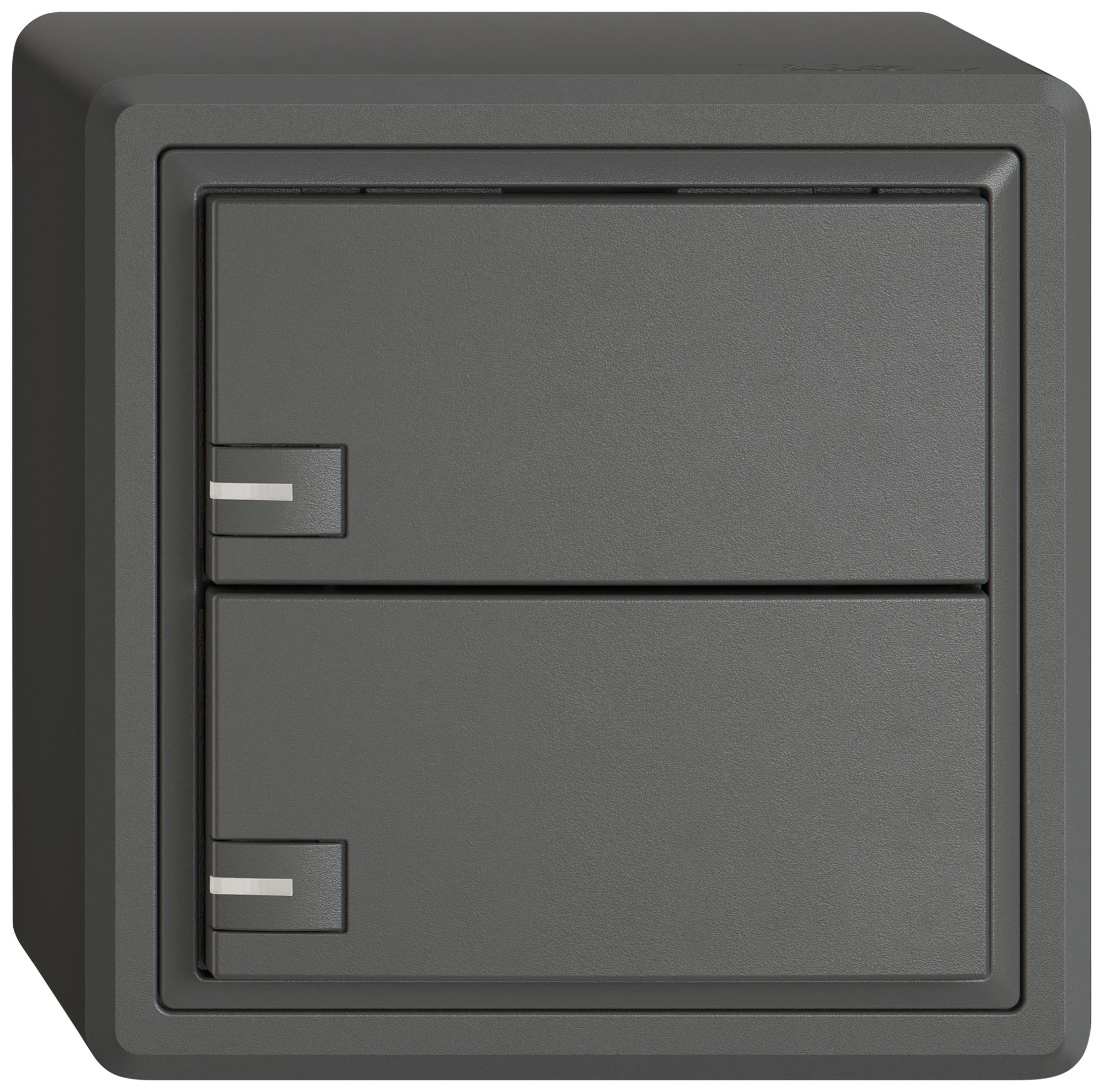 Pulsante KNX RGB AP EDIZIO.liv SNAPFIX® sensore temp.RGB-LED 2× com.1T grs