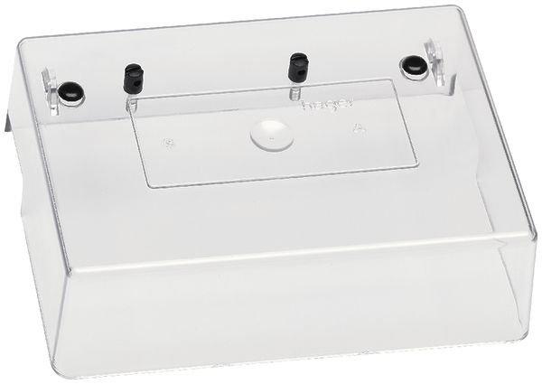 Capot Hager pour KJ30 pour borne à fiche pour compteur 63A plombable transparent