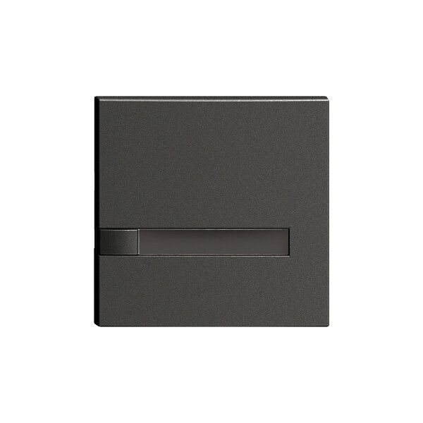 Touche 1/1 KNX/électron.s.LED+ pap.EDIZIOdue commande 1×noir