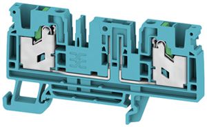 Durchgangs-Reihenklemme WM SDT 2C 0.75…4mm² 20A/500V Snap-in TH35 bl