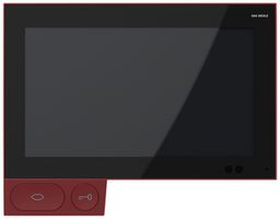 Poste vidéo intérieure AP Axiom In-Home écran 7" commande pour ouvre-porte rouge