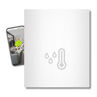 Sensore di temperatura/umidità KnockautX, da BRELAG